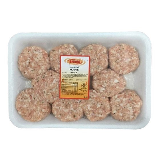 Кюфтета Вилда 60гр замразен продукт
