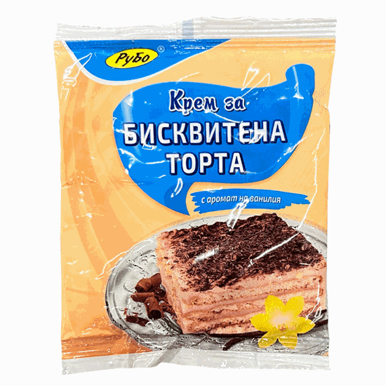 Крем Бисквитена Торта Рубо 60гр Ванилия