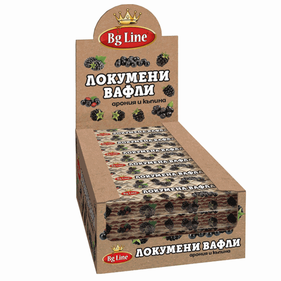 Локумена Вафла Бг Лайн 30гр Арония