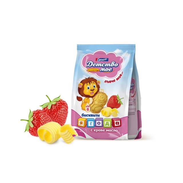 Бисквити Лъвче 100гр Детство Мое Видове