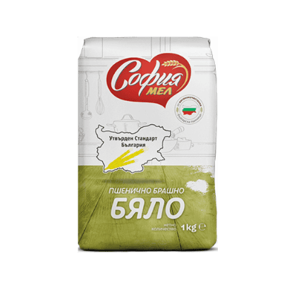 Брашно София Мел 1Кг Бяло Ус