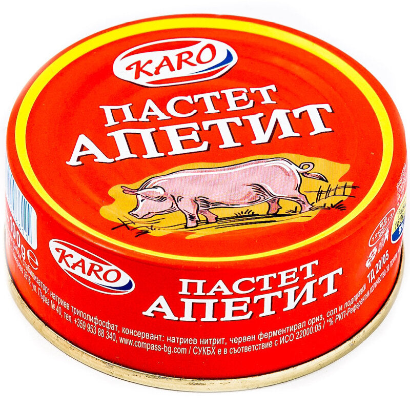 Пастет Каро 100гр Апетит