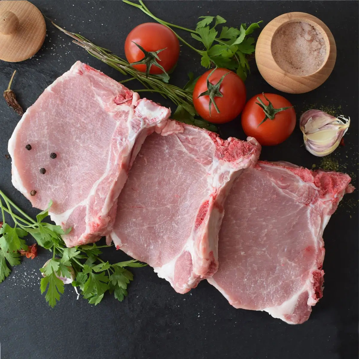 Свински Котлетни Пържоли Биляна /1Тарелка ~1Кг/