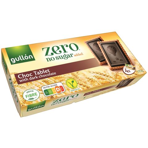 Бисквити Гълон 150гр Зеро Таблет Тъмен