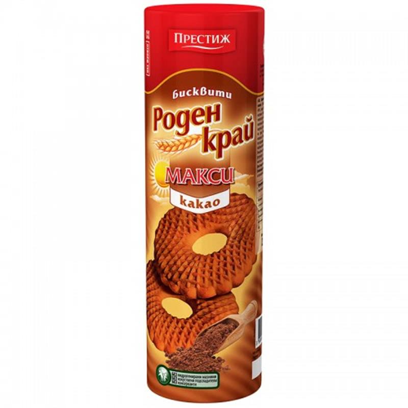 Бисквити Роден Край 230гр Макси Какао