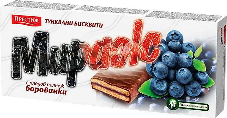 Бисквити Мираж 178гр Видове