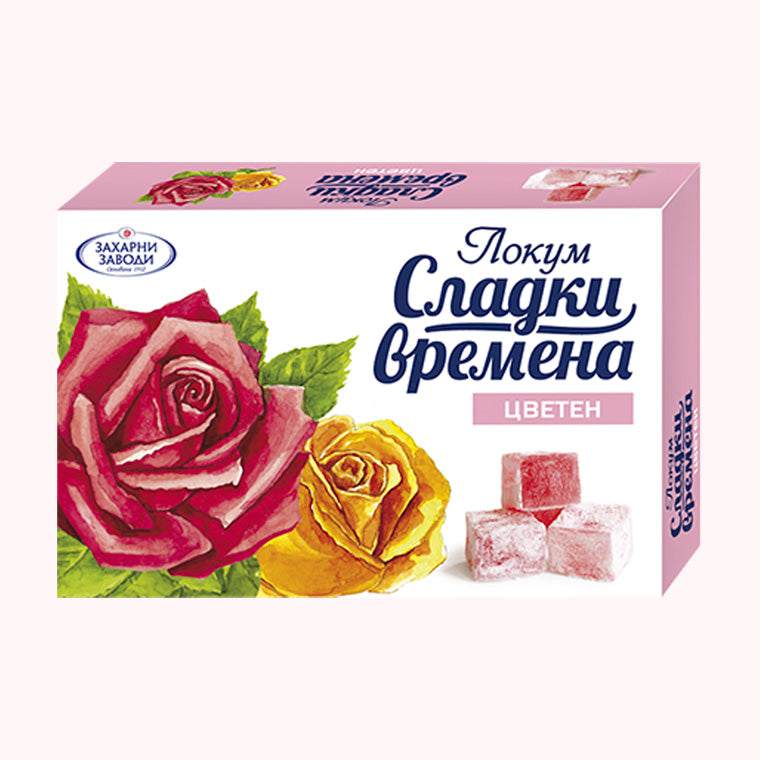 Локум Сладки Времена 100гр Цветен