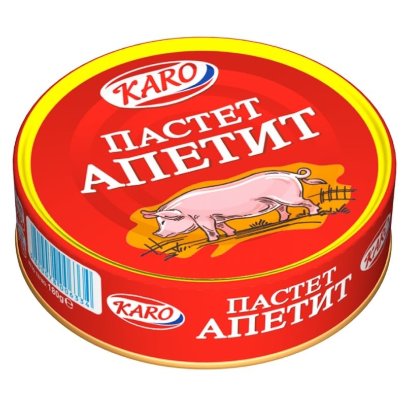 Пастет Каро 180гр Апетит