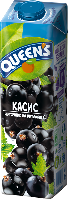 Натурален Сок Куинс 1Л Касис