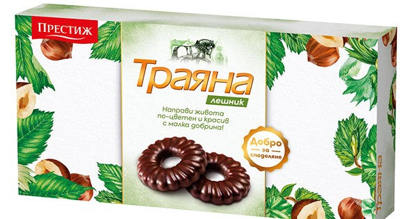 Бисквити Траяна 160Гр Лешник