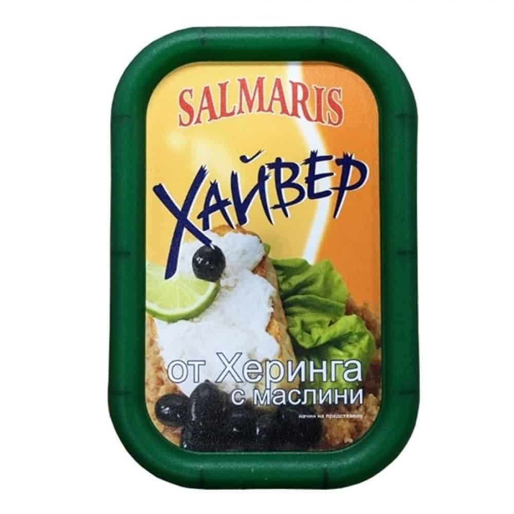 Хайвер Салмарис 150гр Херинга Маслини