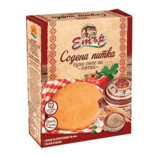 Суха Смес Содена Питка 500гр Етър