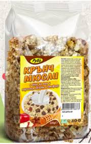 Крънч Мюсли Рубо 190гр Мед Ябълка и Стафида