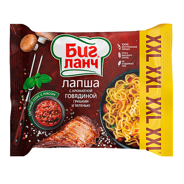 Спагетини Бигланч 100гр Ххл Нудли