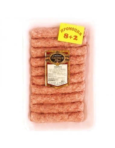 Кебапчета Екстра Мес 600гр замразен продукт