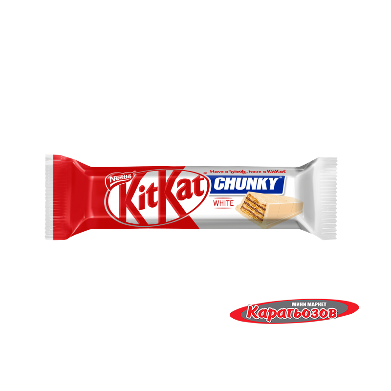 Десерт Кит Кат Чънки 40гр Бял