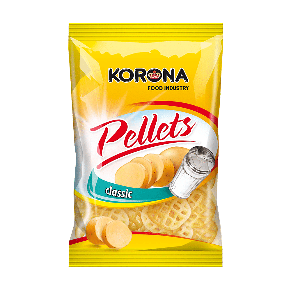 Пелети 60гр Корона Видове