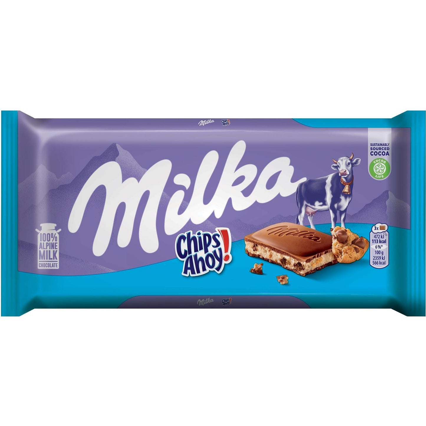 Шоколад Милка 100гр Чипс Ахой