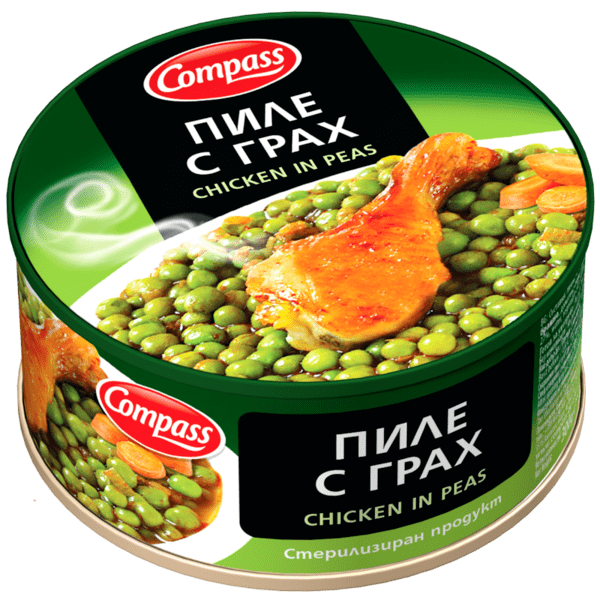 Пиле Компас С грах 300гр