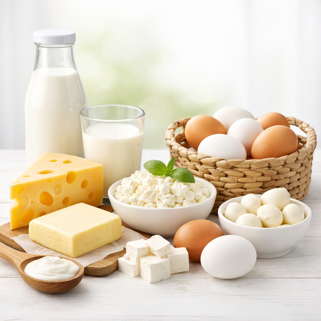 Млечни и Яйца