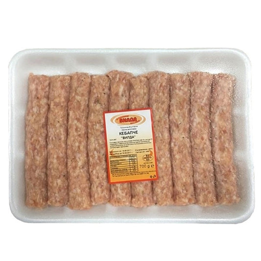 Кебапчета Вилда 60гр замразен продукт