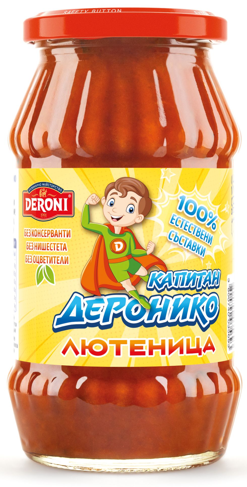 Лютеница Капитан Деронико 520гр