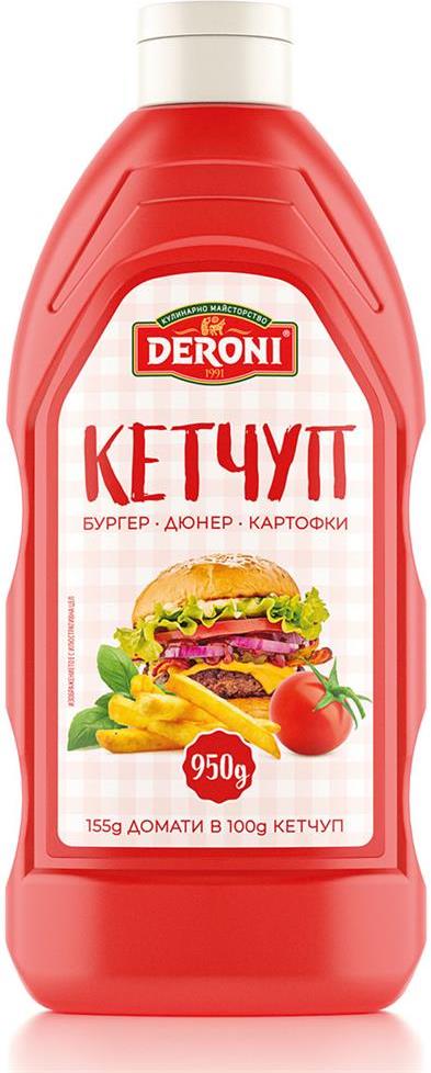 Кетчуп Дерони 950гр