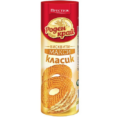 Бисквити Роден Край 230гр Макси Класик