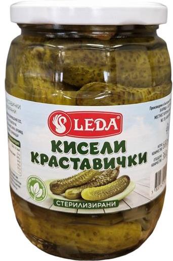 Кисели Краставички Леда 680гр