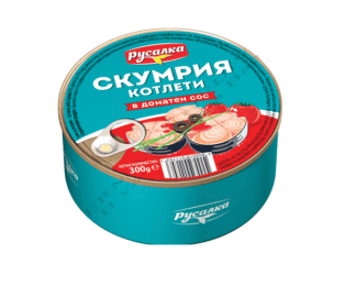 Скумрия Русалка 300гр Доматен