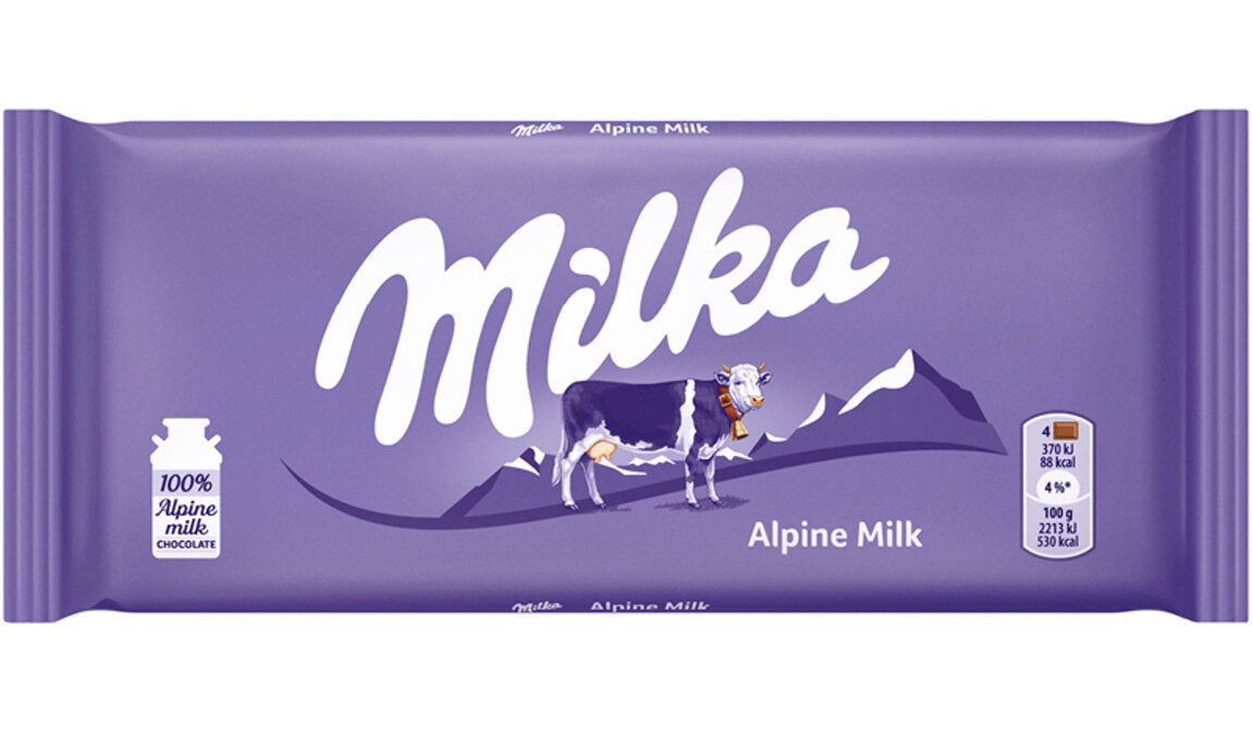 Шоколад Милка Млечна 100гр