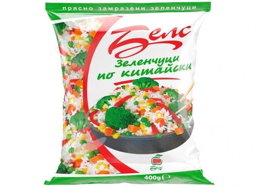 Зеленчуци Китайски Белс 400гр Замразени