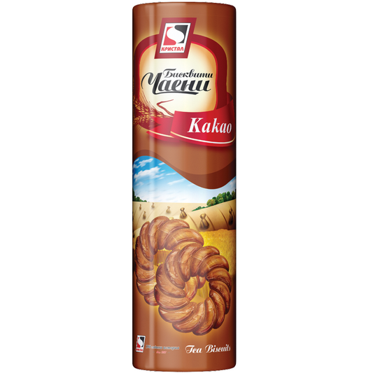 Бисквити Кристал Чаени 150гр Какао