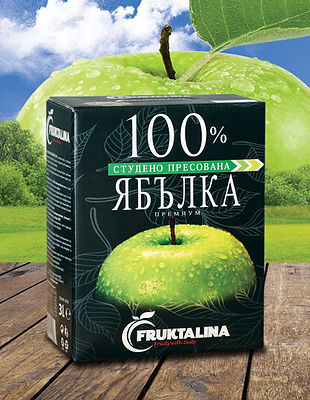 Натурален Сок Фрукталина 3Л Ябълка