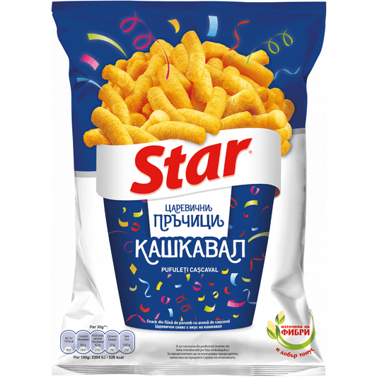 Снакс Стар 80гр Кашкавал