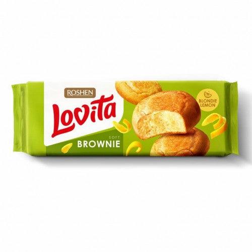 Бисквити Ловита 152Гр Брауни Лимон