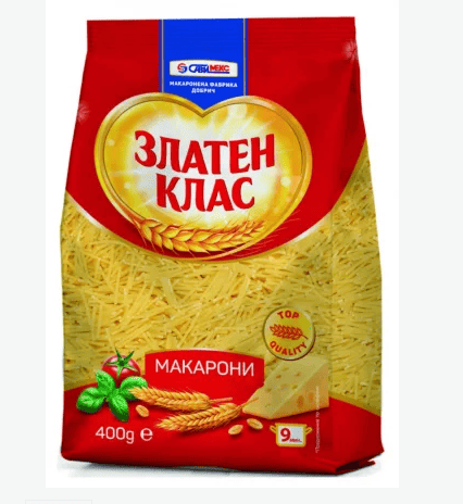 Макарони Златен Клас 400гр Фиде