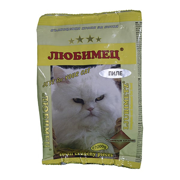 Любимец Котка 200Г Пиле
