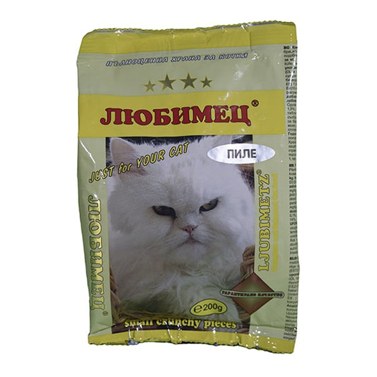 Любимец Котка 200Г Пиле