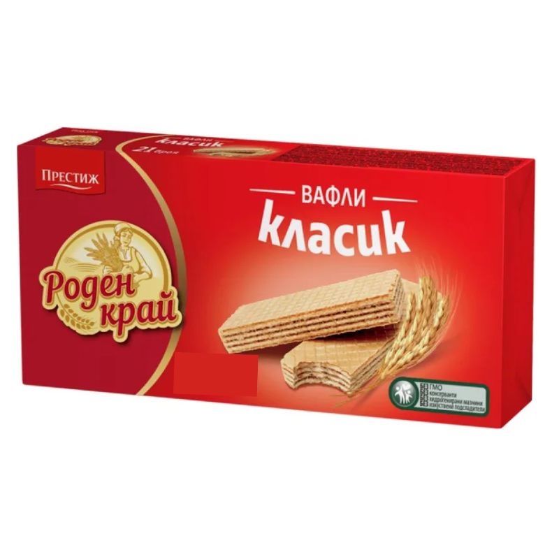 Вафли Роден Край 375гр 15Ца Класик
