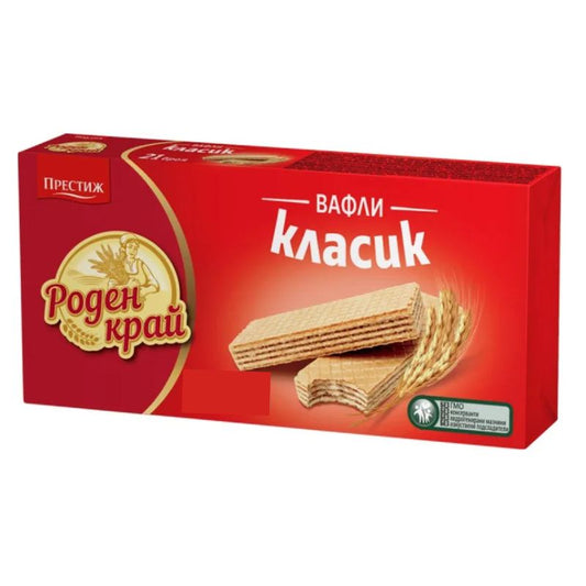Вафли Роден Край 375гр 15Ца Класик