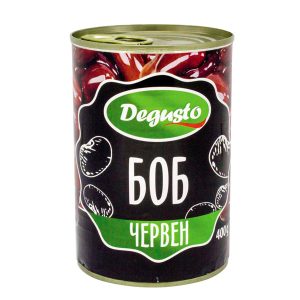 Боб Дегусто 400гр Червен