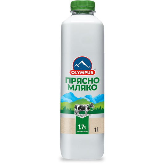 Прясно Мляко Олимпус 1Л 1.7%