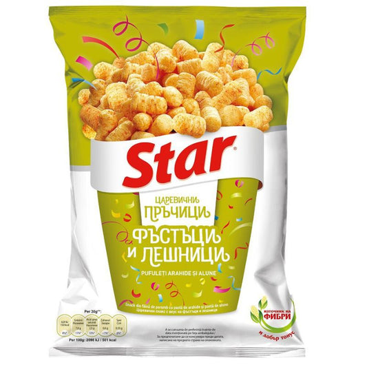 Стар Снакс 80гр Фъстък и Лешник