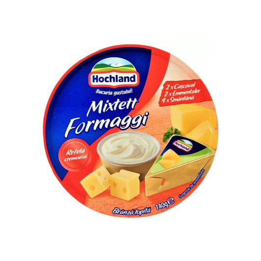 Топено Сирене Хочланд 140гр Кръгло Микс Сирена