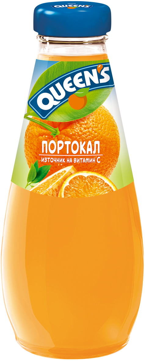 Натурален Сок Куинс 250Мл Портокал