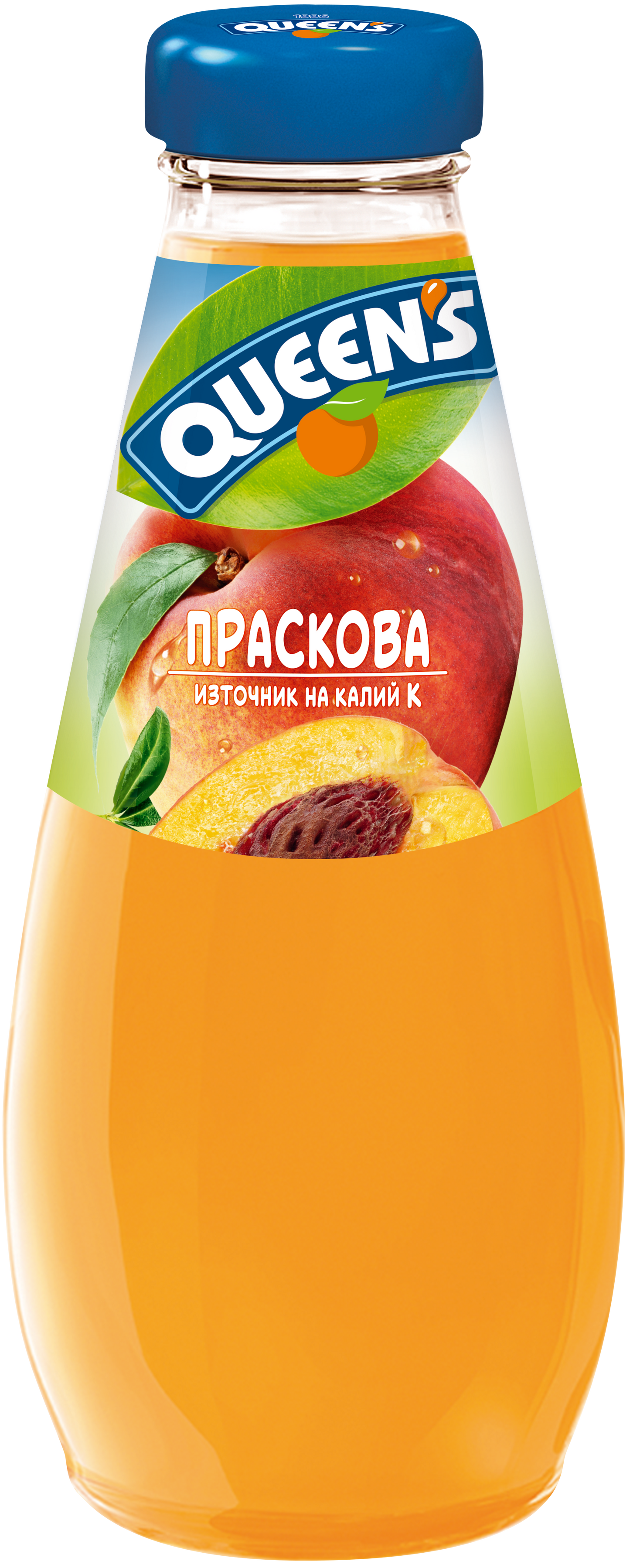 Натурален Сок Куинс 250Мл Праскова