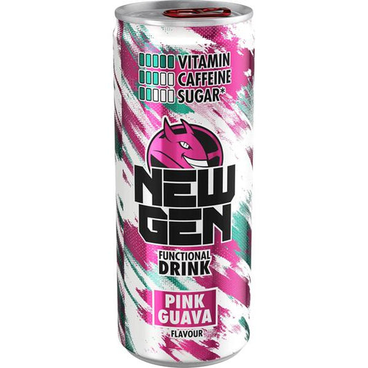 Функционална Напитка Хелл 0.250Л Розова Гуава