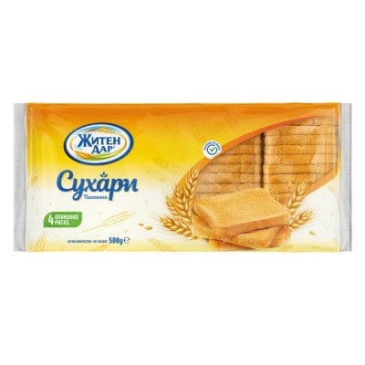 Сухар Житен Дар 500гр