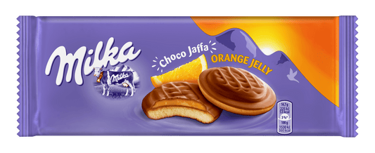 Бисквити Милка 147гр Портокал